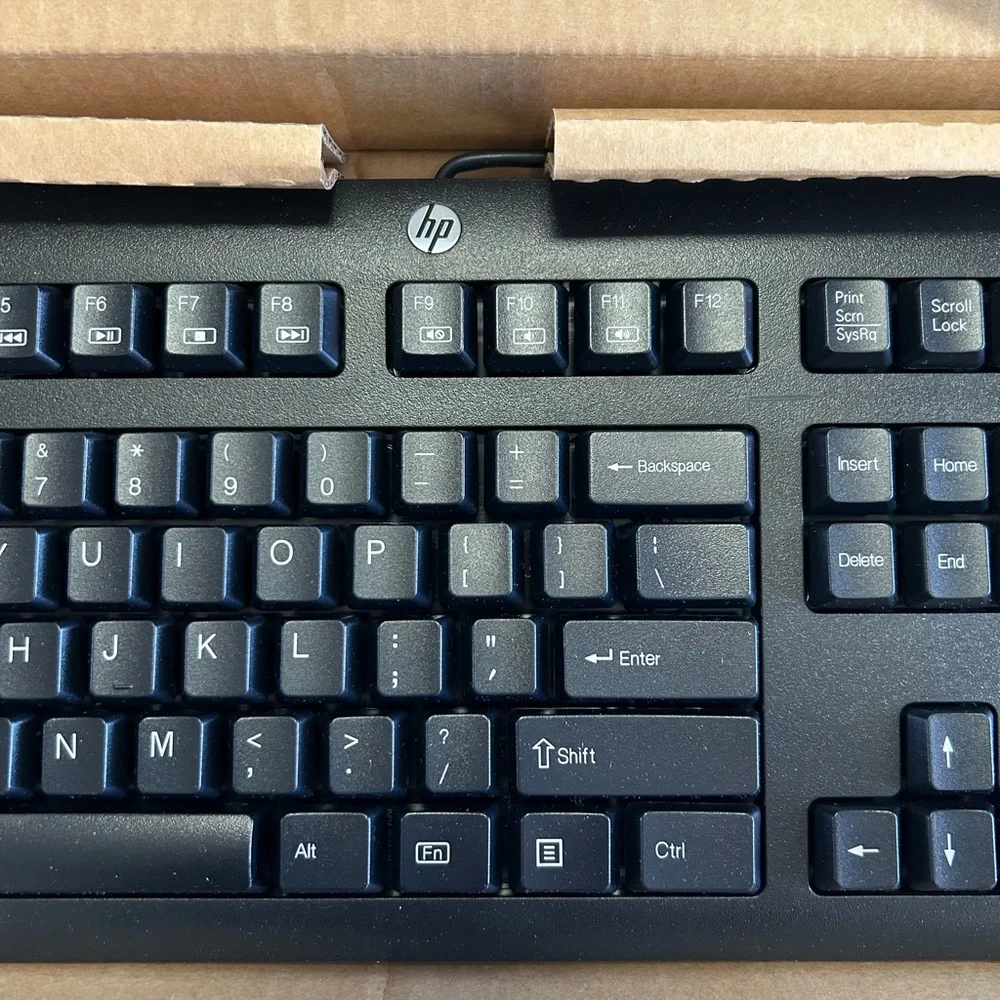 HP Wired Keyboard & Wired Mouse